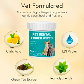 Rubeku Wipes Dental Finger Wipes (50 pcs)